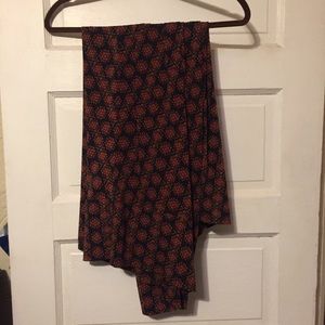 Lularoe maxi skirt 2X cute pattern